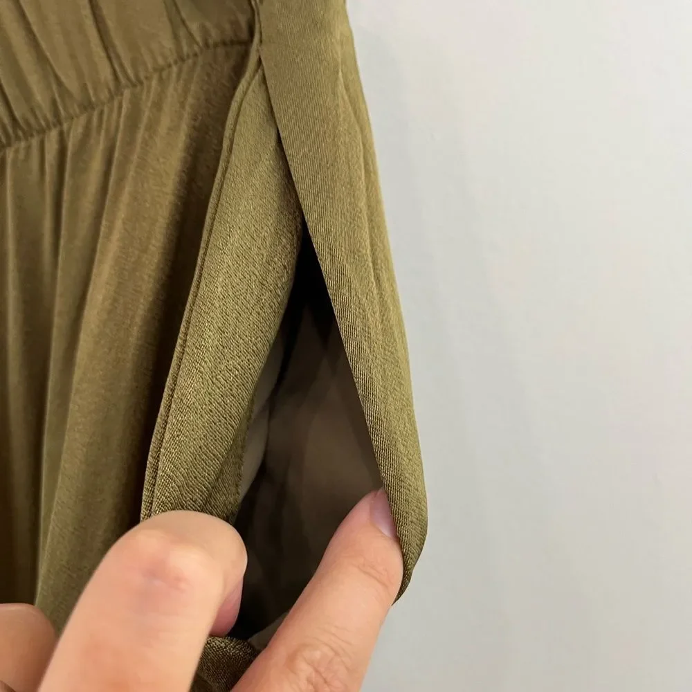 J Crew Collection Astrid wide-leg pant in luster crepe BR786 Size 12